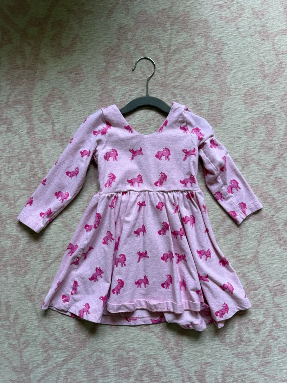 Monica and Andy unicorn dress